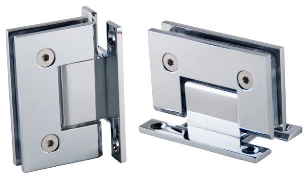 Hinges Wall To Glass Hinges Gh004r Stainless Steel/Glass Door Cabinet Hinge Premium Hardware for Door Cabinet Window Furniture and Interior Use
